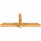 Ekena Millwork Eugene Rough Sawn Timber Gable Bracket, Western Red Cedar, 60"W x 25"H x 4"D x 4"F, 10/12 Pitch GBW060X25X0404EUG00RWR - alternate 3